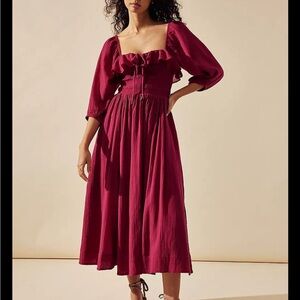 Oasis Midi Dress Free People